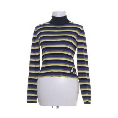 Turtleneck (Blå, Flerfarvet) fra Kangol x H&M Akryl, Polyamid, Viscose