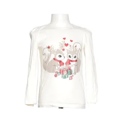 Långärmad t-shirt (Vit, Röd, Grå) från KappAhl Bomull