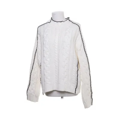 Sweater (Hvid) fra NA-KD Akryl, Bomuld