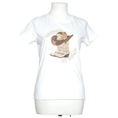 T-shirt (Hvid) fra Zero Økologisk bomuld, Elastan
