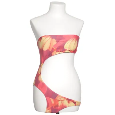 Badedragt (Rød, Gul, Flerfarvet) Elastan, Polyester