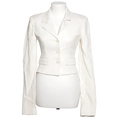 Blazer (White) from Helsa Cotton, Elastane, Polyamide