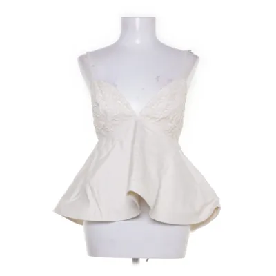 Crop top (Beige) från Bik Bok Bomull, Lyocell