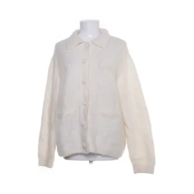 Kofta (Vit) från H&M Elastan, Mohair, Polyamid, Ull