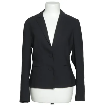 Blazer (Black) from Designers Remix Collection Acetate, Polyester, Wool