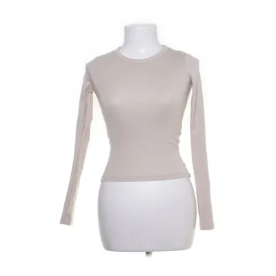 Long sleeve T-shirt (Beige) from Zara