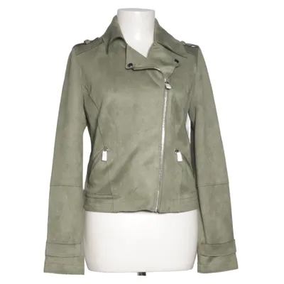 Bikerjakke (Grøn) fra Zero Elastan, Polyester