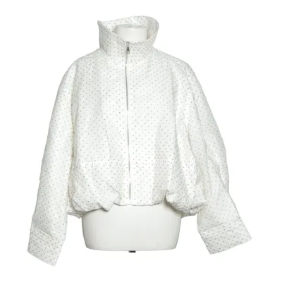 Jakke (Hvid, Sort) fra Ghospell Bomuld, Polyamid, Genanvendt polyester