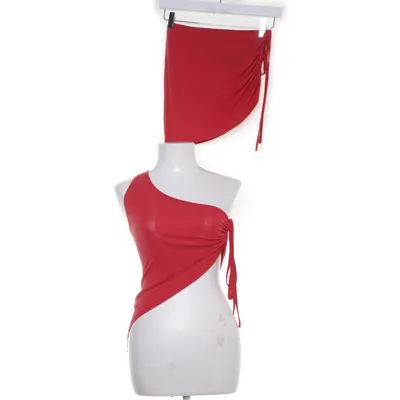 Set (Red) from Edikted Elastane, Polyester, Viscose
