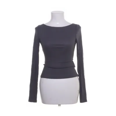 Långärmad t-shirt (Grå) från H&M Elastan, Viskos