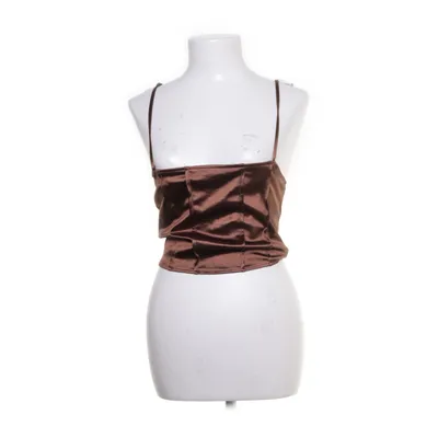 Crop top (Brun) fra Divided by H&M Elastan, Polyester