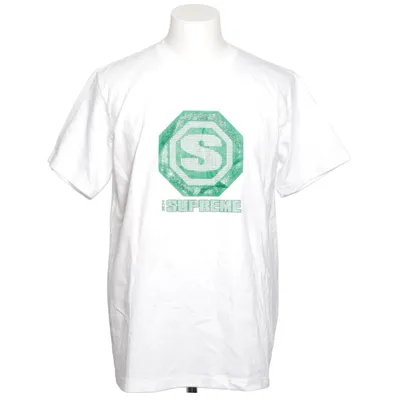 T-shirt (White, Green) from Supreme Cotton