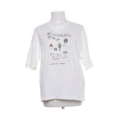 T-shirt (Vit, Flerfärgad) från Zara Bomull