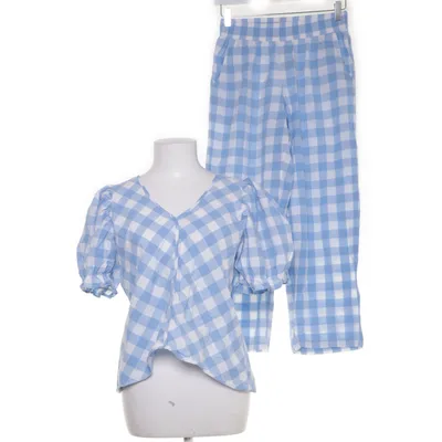 Set (Blå, Vit, Flerfärgad) från HUNKØN Bomull