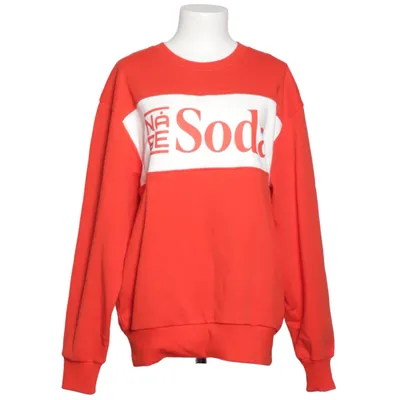 Collegetröja (Röd, Vit) från Neo Moda Bomull, Polyester