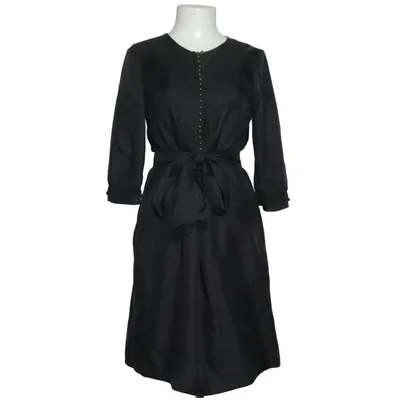 Kjole (Sort) fra Massimo Dutti Silke