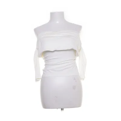 Top (White) from Claire Rose x NA-KD Elastane, Viscose