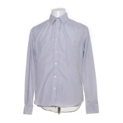 Skjorta (Vit, Blå) från Berga Bomull, Polyester