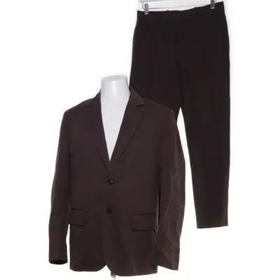 Jakkesæt (Brun) fra COS Bomuld, Linned, Polyester