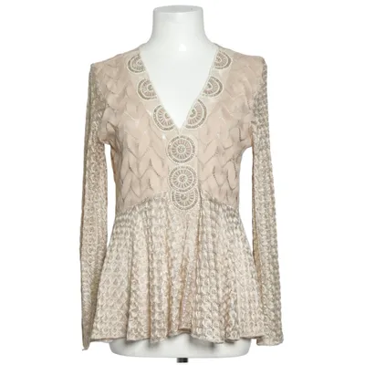 Blouse (Beige) from Buch Copenhagen Elastane, Polyester