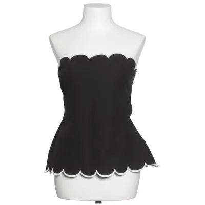 Tubtopp (Svart, Vit) från Meshki Bomull, Linne, Viskos