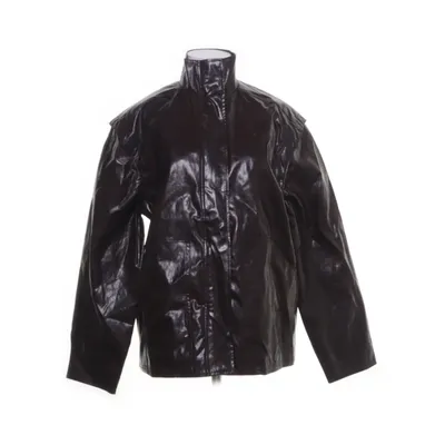 Jacka (Sleeve Detail Shiny Pu Jacket) från NA-KD Metallfiber, Polyester, Polyuretan, Viskos
