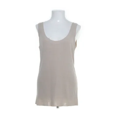Tank Top (Beige) from Dissh Acrylic, Linen