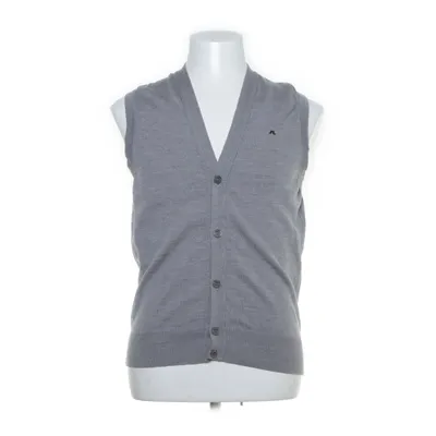 Gilet (Grijs) van J.Lindeberg Merinowol
