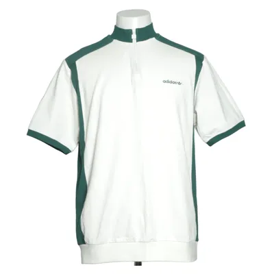 Pikétröja (Vit, Grön) från Adidas Originals Bomull