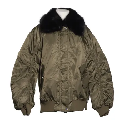 Pilotjacka (Grön, Svart) från H&M Elastan, Polyamid, Polyester