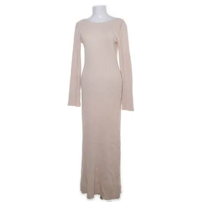 Långklänning (Beige) från Bubbleroom Bomull, Polyamid, Viskos