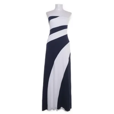 Maxi dress (Blue, White) from XXI Elastane, Polyester, Viscose