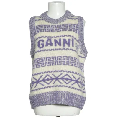 Slipover (Lila, Vit) från Ganni Ull