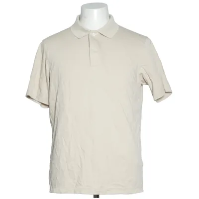 Pikétröja (Beige) från Uniqlo Bomull, Polyamid, Polyester, Viskos