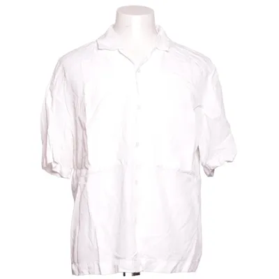 Kortärmad skjorta (Vit) från Bershka Lyocell