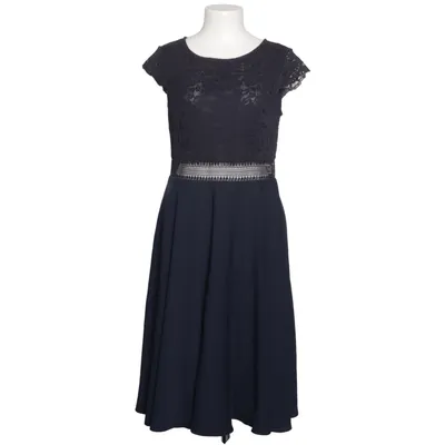 Dress (Blue) from Vera Mont Cotton, Elastane, Polyamide, Polyester