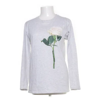 Langærmet t-shirt (Grå) fra Damernes Magasin