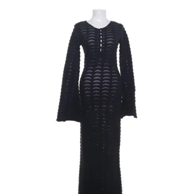 Långklänning (Pearl Buttoned Knitted Maxi Dress) från NA-KD Akryl, Bomull