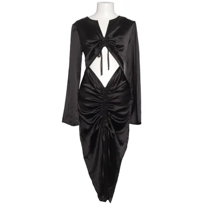 Långklänning (Svart) från Missguided Elastan, Polyester