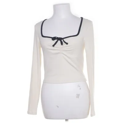 Crop top (Svart, Vit) från Even & Odd Polyester, Viskos