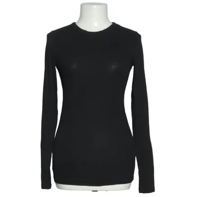 Long sleeve T-shirt (Black) from H&M Mama Cotton, Elastane, Viscose