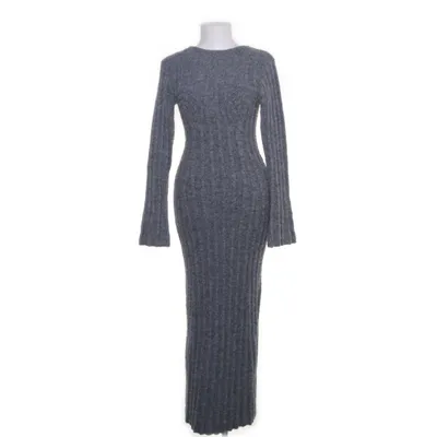 Maxikjole (Grå) fra Adoore Elastan, Nylon, Uld, Genanvendt polyester