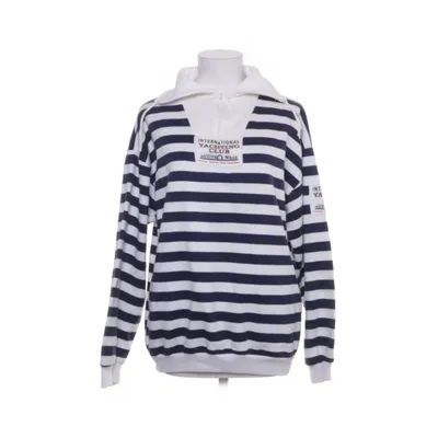 Topp (Vit, Blå) från Lusan Akryl, Bomull