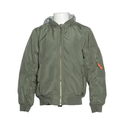 Bomberjacka (Grön) från H&M Polyester, Elastan, Bomull, Viskos