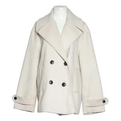 Skepparkavaj (Beige) från Mango Akryl, Bomull, Polyamid, Polyester, Viskos, Ull