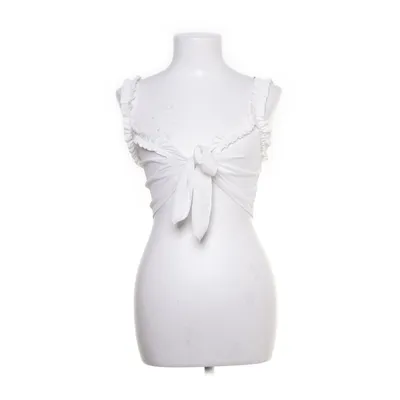 Crop top (Vit) från PrettyLittleThing