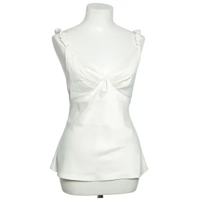 Top (White) from Adoore Elastane, Polyester