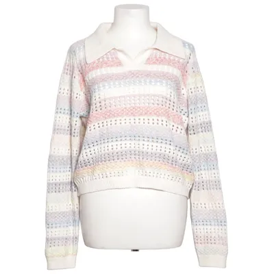 Tröja (Vit, Flerfärgad) från Culture Bomull, Återvunnen polyester