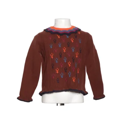 Tröja (Brun, Flerfärgad) från Caramel Återvunnen polyester, Ull
