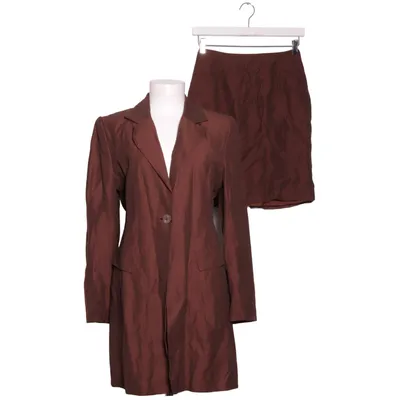 Mantelpak (Vintage) van Mulberry Acetaat, Linnen, Viscose